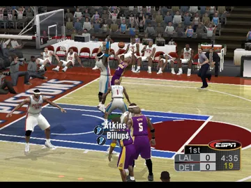 ESPN NBA 2K5 (USA) screen shot game playing